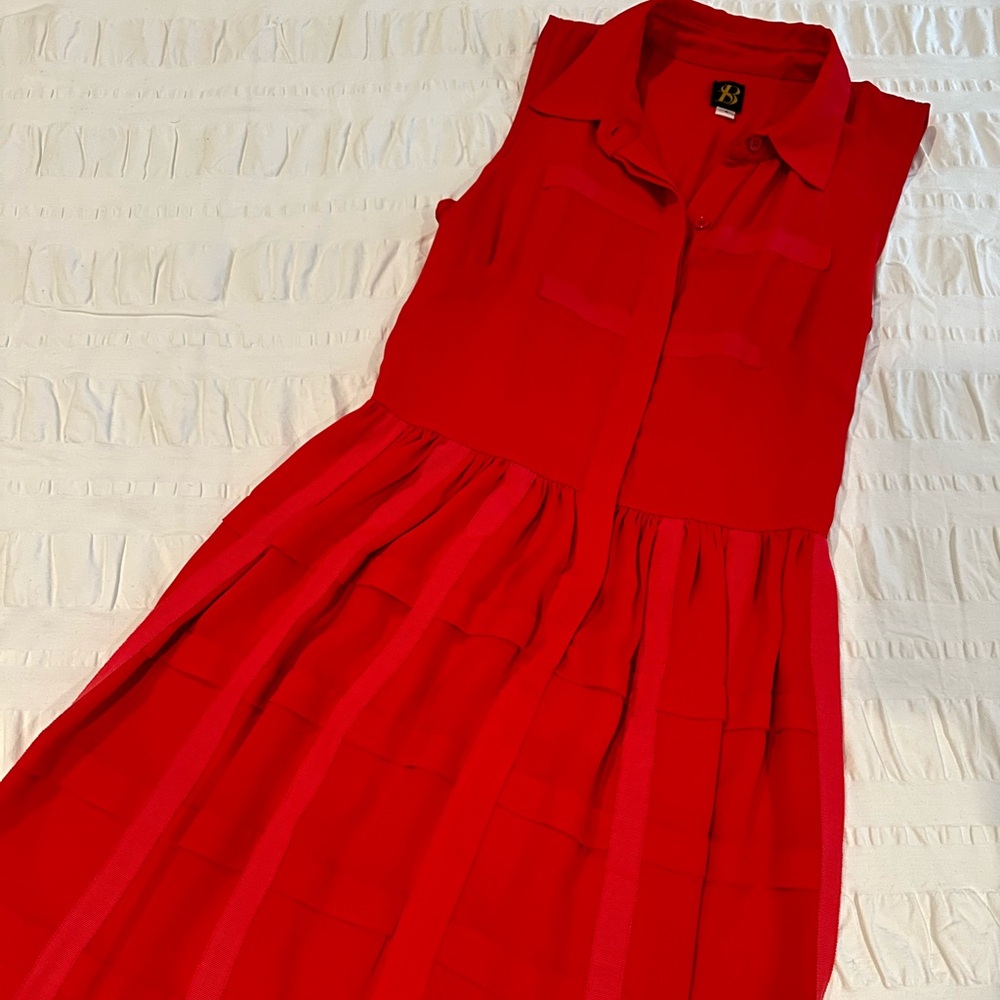 Anthropologie tomatoe red Dress